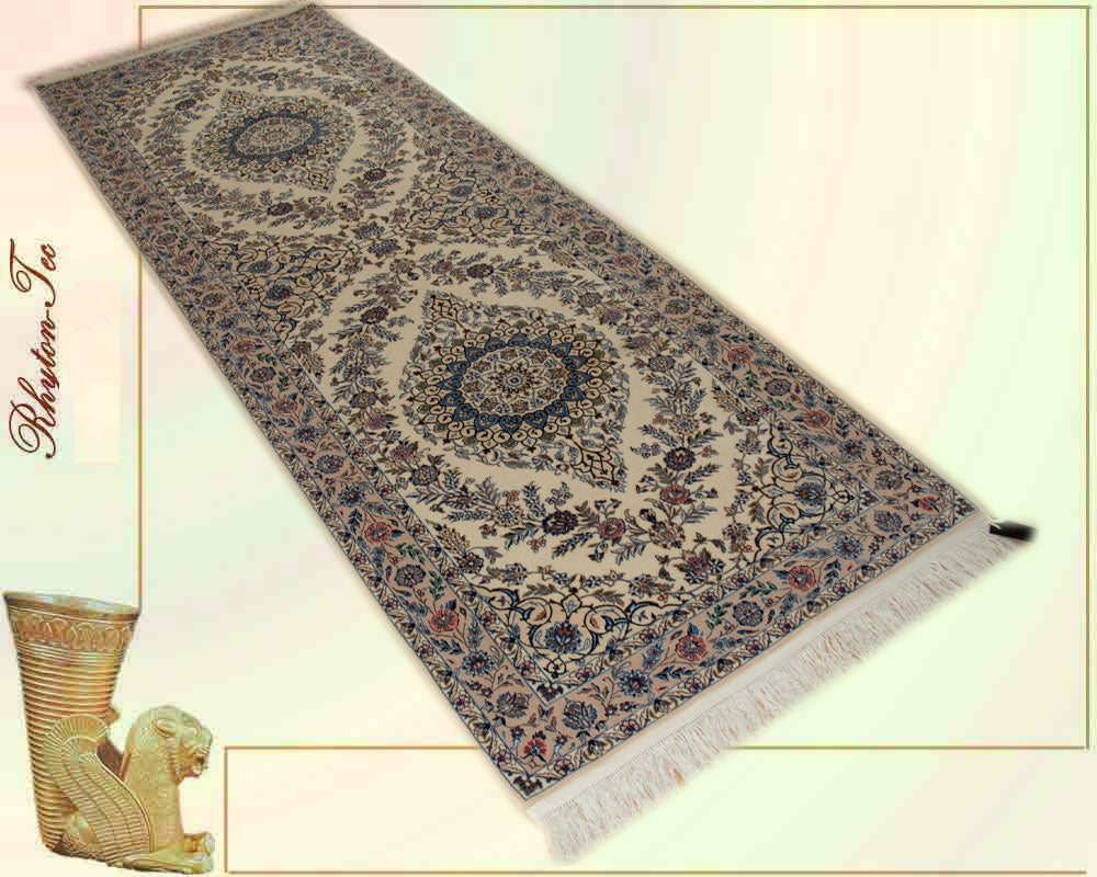 Perser Teppich Nain Läufer